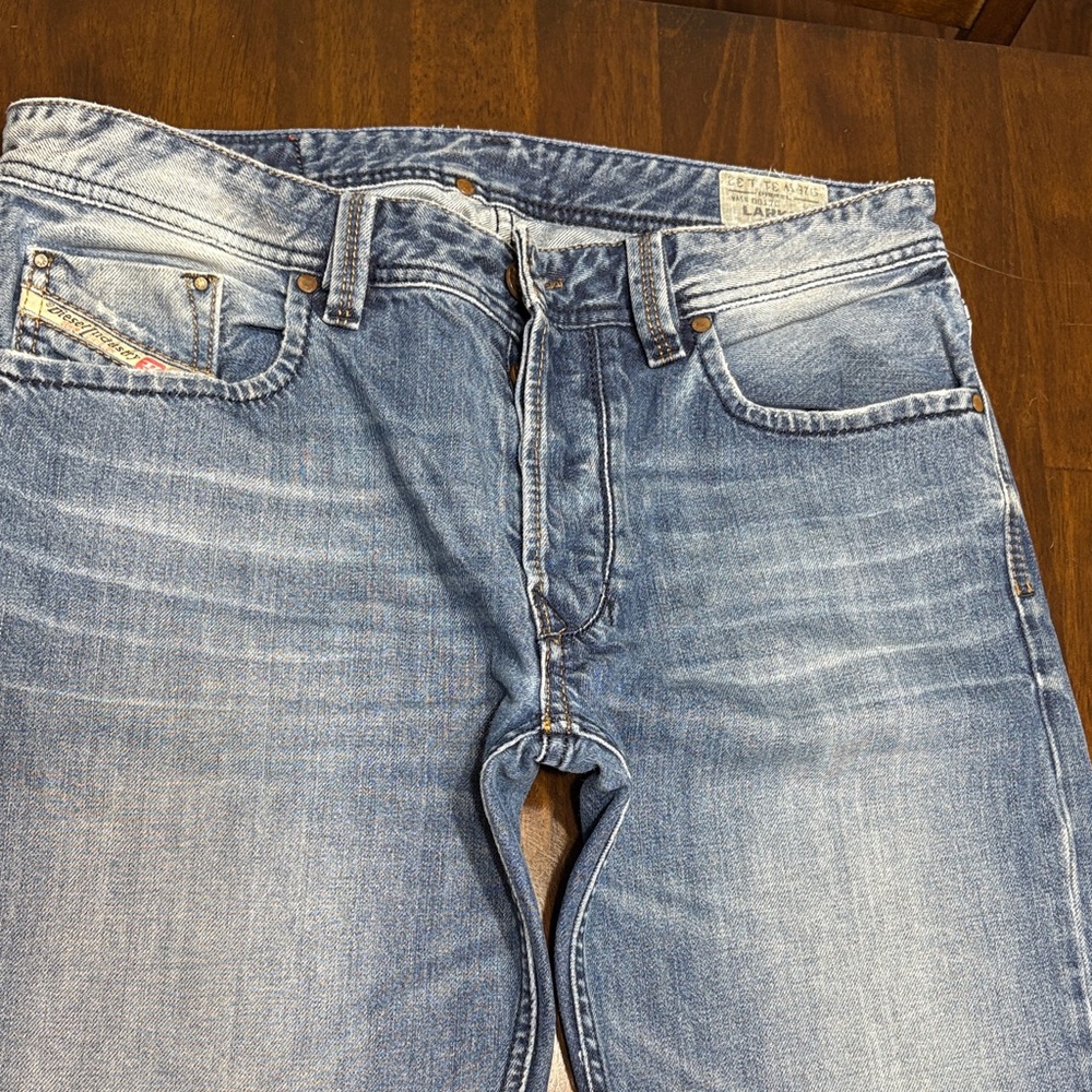 Diesel Light Blue Relaxed Jeans